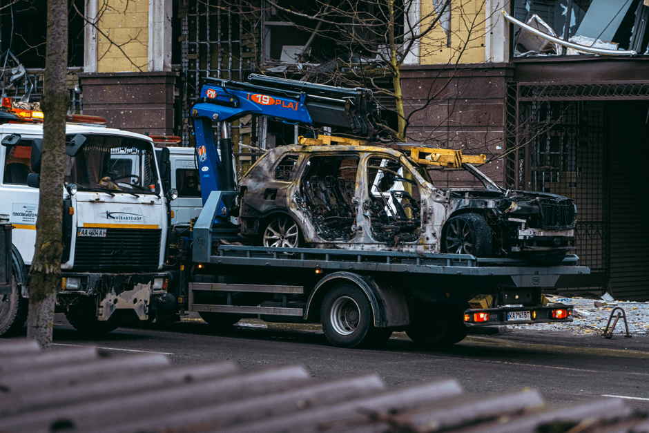 Fender Bender Car Damage