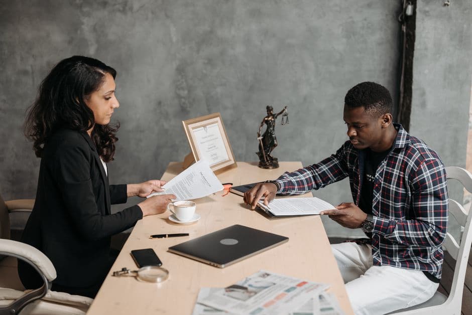 Lawyer Client Consultation