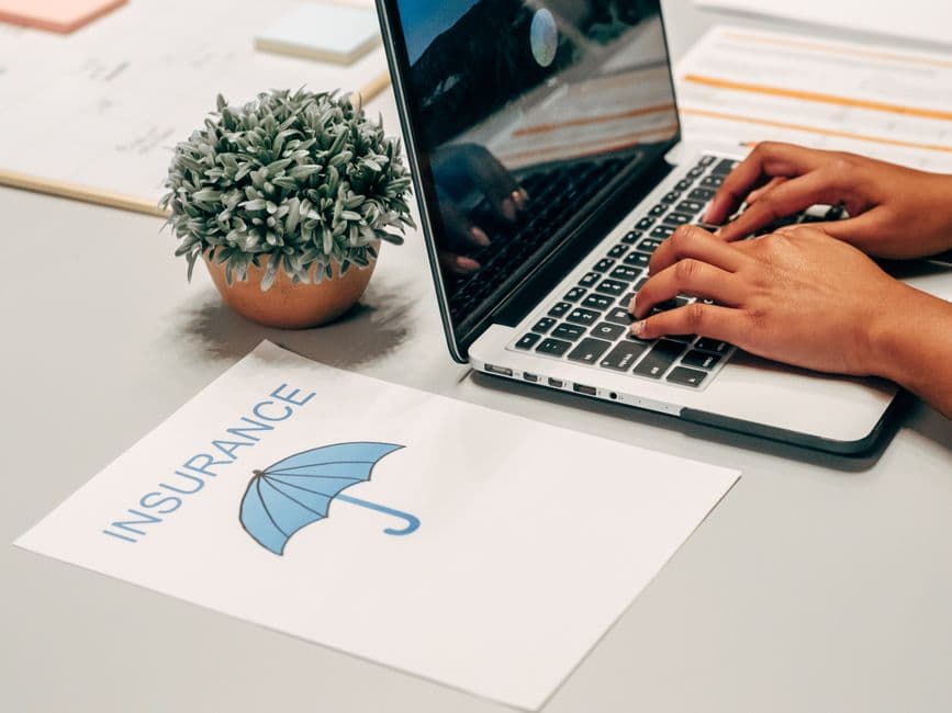 Car Insurance Paperwork Desk in Illinois