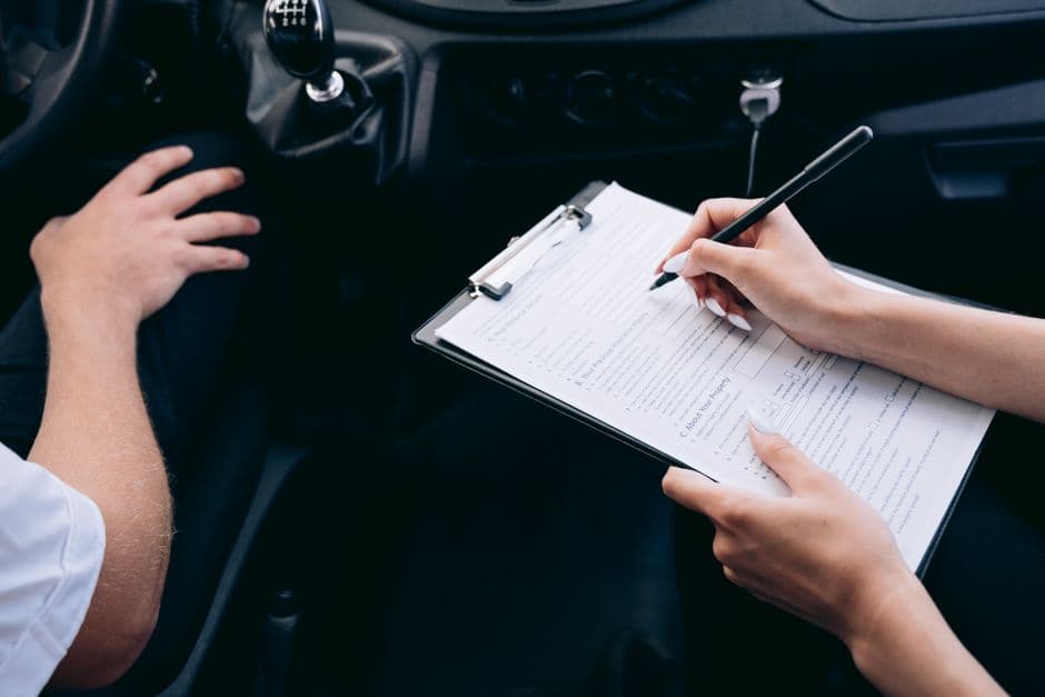 Car Insurance Paperwork Document