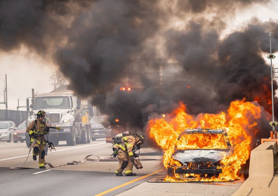 Car Accident Scene Exchange Information